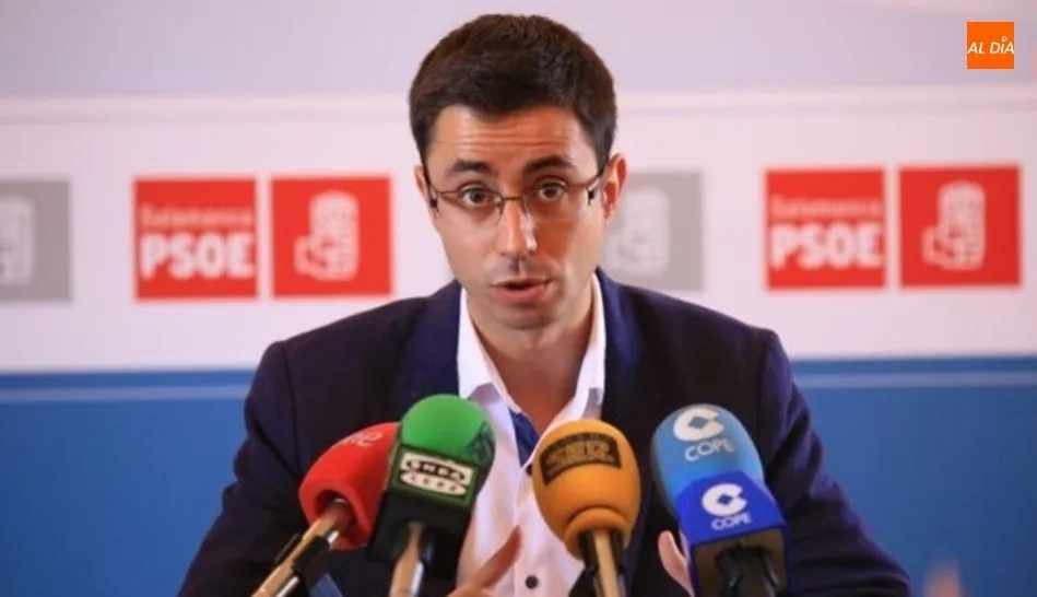 José Luis Mateos, candidato socialista a la Alcaldía de Salamanca