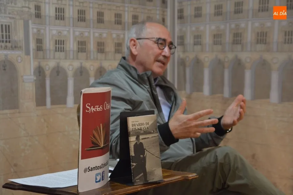 Pedro Charro, en su presentación / Lydia González