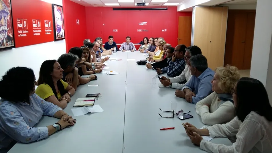Reunión de la Ejecutiva Provincial del PSOE en Salamanca