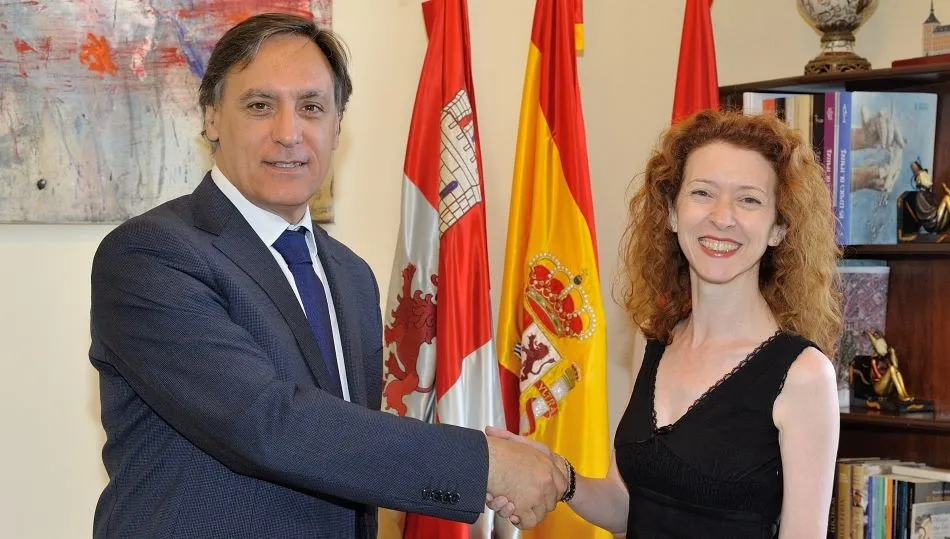 Carlos García Carbayo y Ana Suárez, líderes municipales del PP y de Ciudadanos en la capital de Salamanca