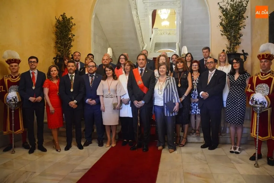 Los concejales que siguen y los que se estrenan en el cargo en el Ayuntamiento de Salamanca