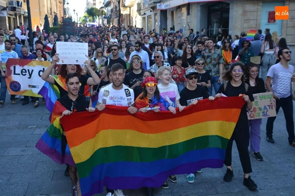 Manifestación del Orgullo Charro, este sábado en Salamanca.