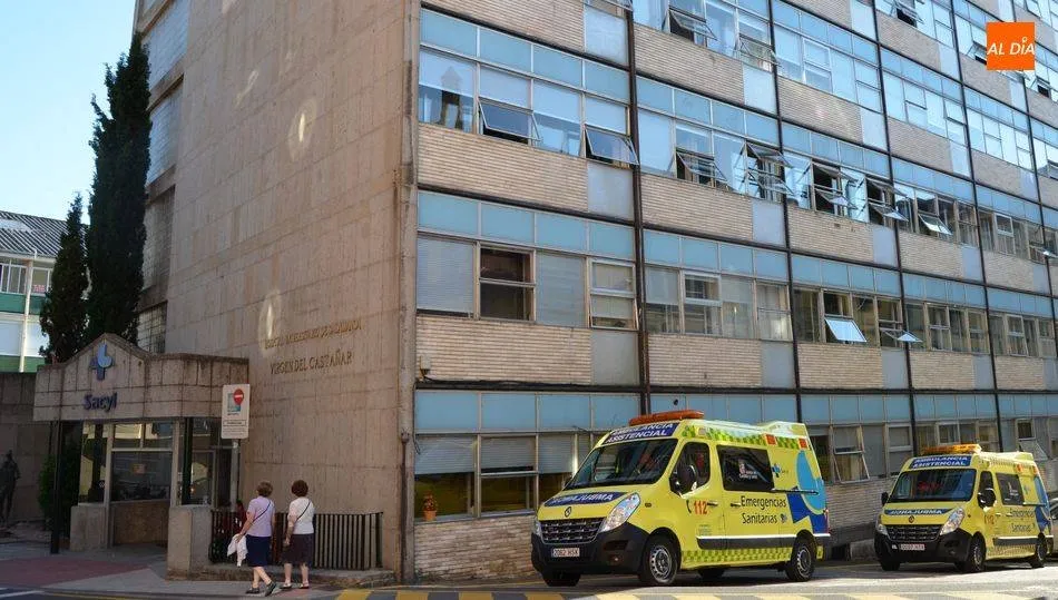 Hospital Virgen del Castañar, en Béjar, donde fue atendida la herida