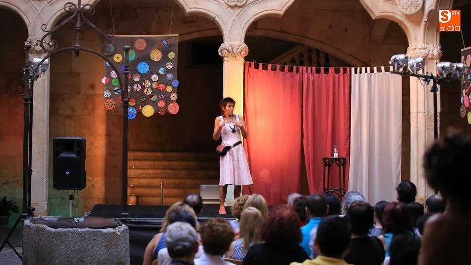 Imagen de la pasada edición del festival Contando Cuentos en la Casa de las Conchas.