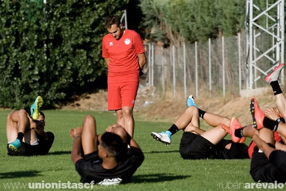 Un entrenamiento de Unionistas / TWITTER