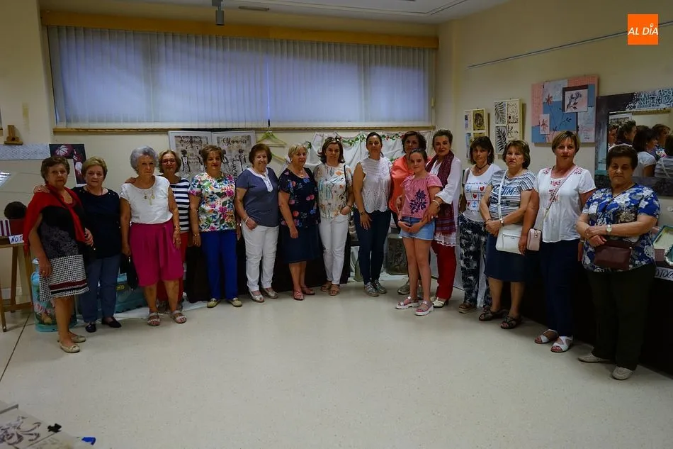 La sala de exposiciones de la Biblioteca David Hernández acoge la muestra