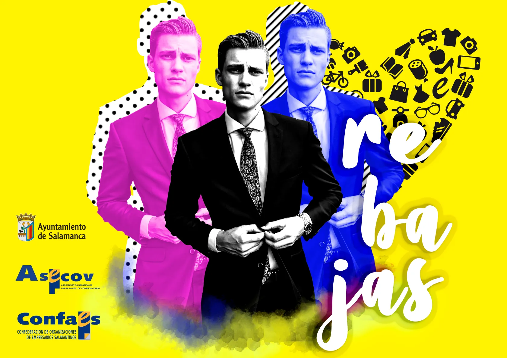 Los comerciantes salmantinos dan el pistoletazo de salida a la campaña de rebajas de verano 2019  