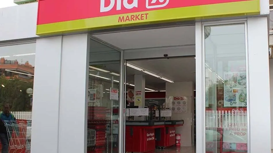 En la imagen, una tienda de la cadena de supermercados DIA.