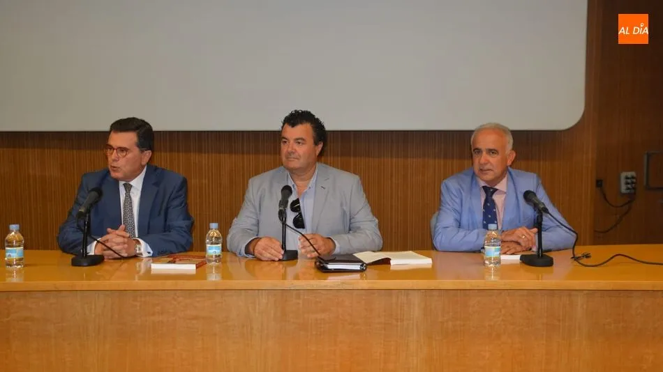 José Rodríguez Sanz-Pastor, Paco Cañamero y Jesús María Ortiz. Foto: Lydia González