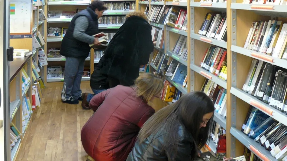 Bibliobús de la Diputación de Salamanca.