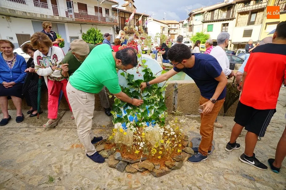 La Fuente del vino, uno de los elementos característicos de esta fiesta