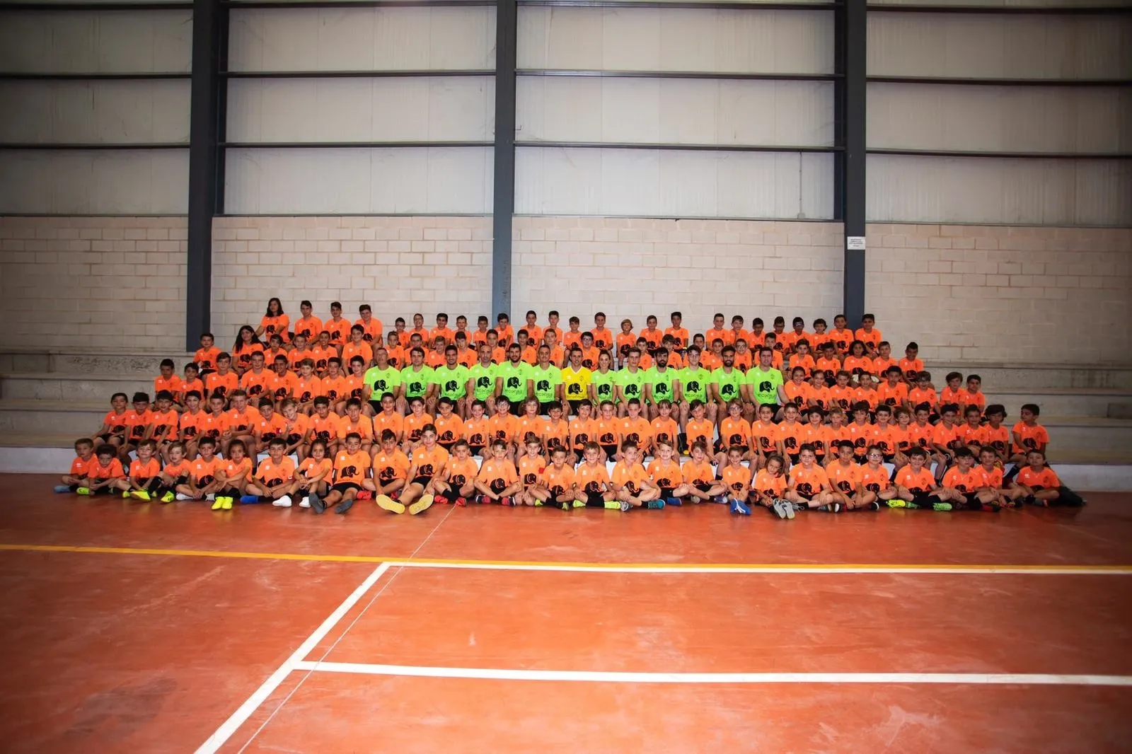 Participantes y monitores del Campus Piojo