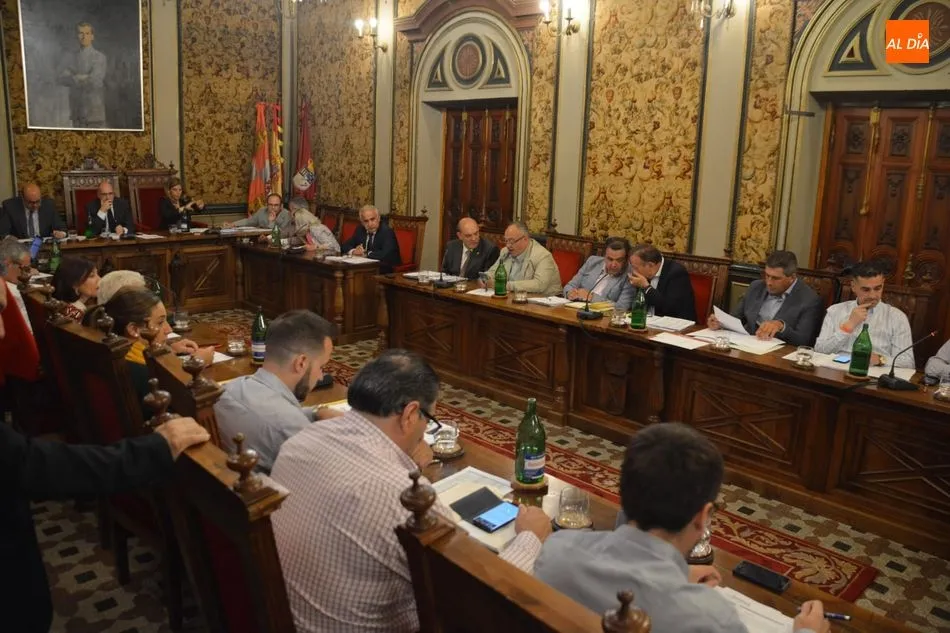 Imagen de archivo de la pasada legislatura en la Diputación de Salamanca.