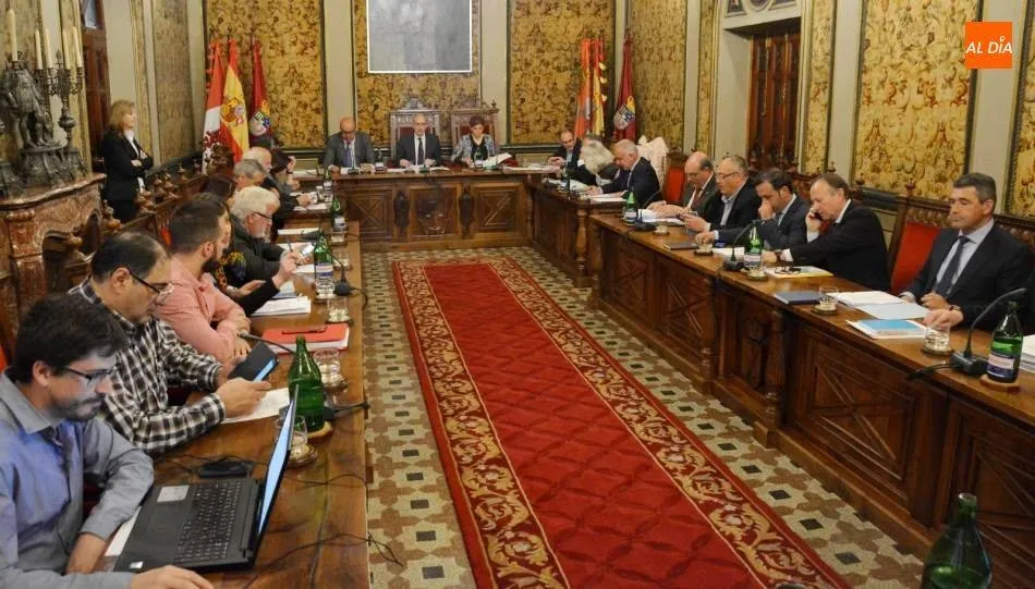 Pleno de la Diputación de Salamanca en la pasada legislatura