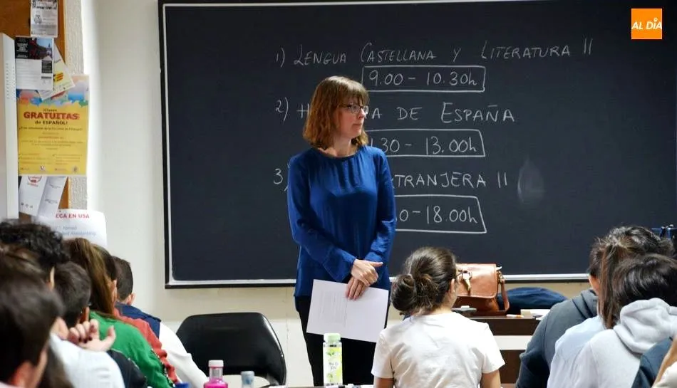 Más de 500 estudiantes se matriculan para la EBAU de julio en el distrito de Salamanca