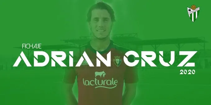 Adrián Cruz se incorpora al CD Guijuelo