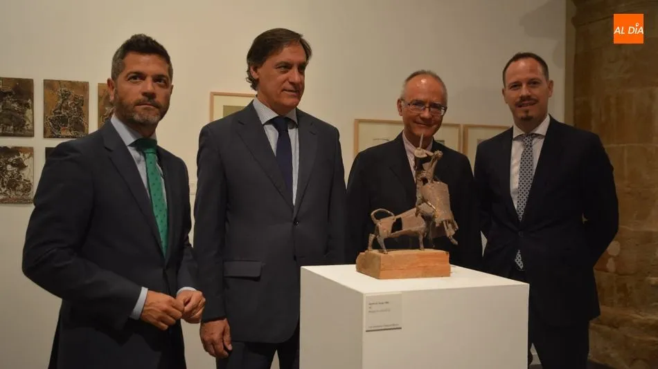 Inauguración de la exposición Tauromaquia, con obras de Venancio Blanco, en la Sala Santo Domingo. Foto: Lydia González