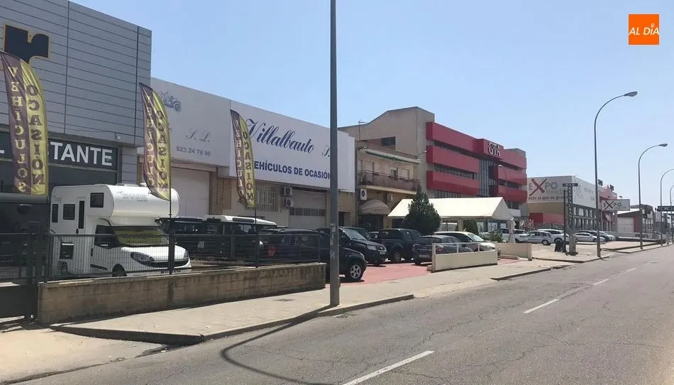 Naves del polígono industrial de Los Villares