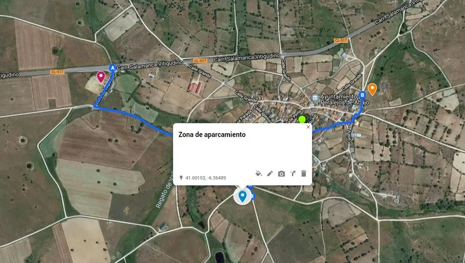 El Ayuntamiento de Peralejos de Abajo habilita una amplia zona de aparcamiento para el concierto de ...