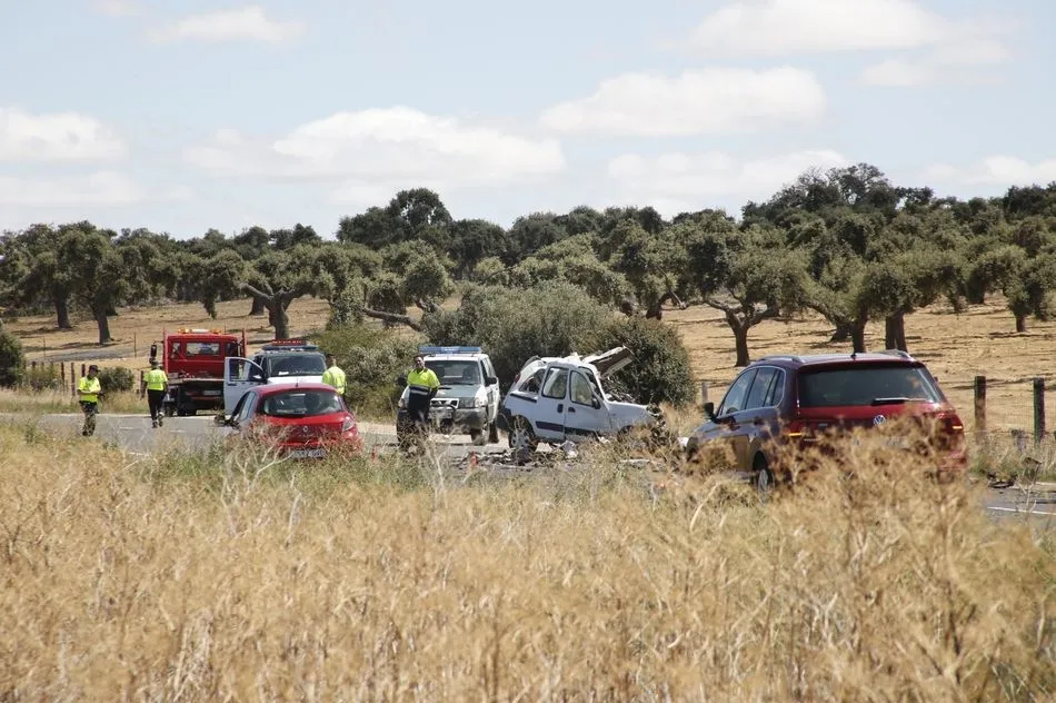 El accidente en la carretera de Vecinos