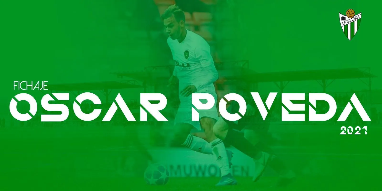 El CD Guijuelo ficha a Óscar Poveda y lo cede a la UD Santa Marta