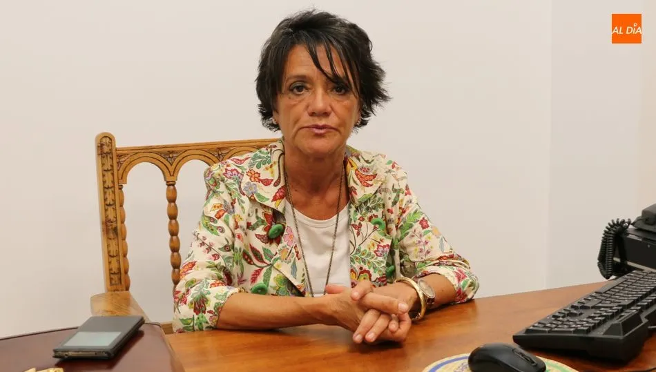 Luisa de Paz, alcaldesa de Vitigudino / CORRAL