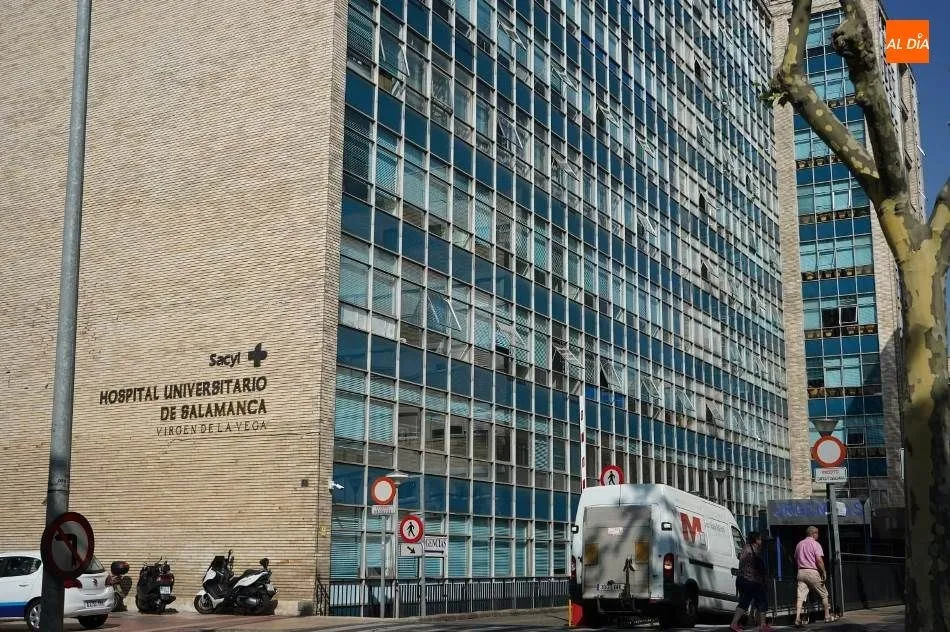 Imagen del Hospital Virgen Vega del Complejo Asistencial de Salamanca.