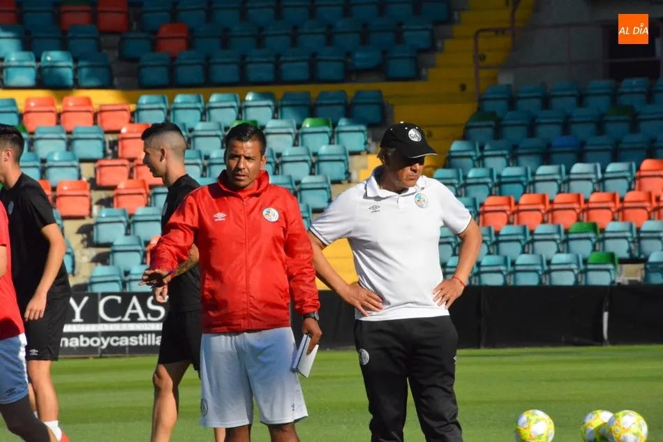 Trejo, con Rafa Dueñas / Lydia González