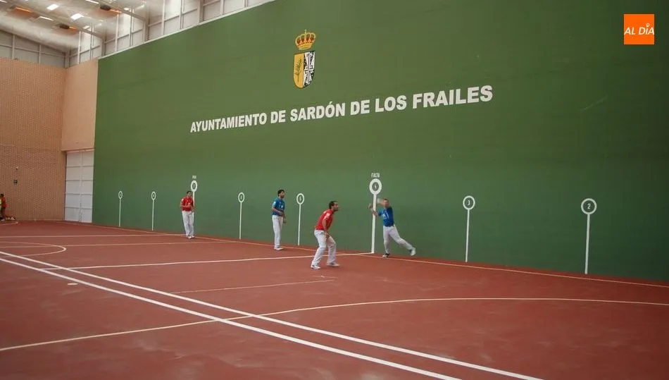 El próximo día 25 estarán en Sardón de los Frailes algunos de los mejores pelotaris de España
