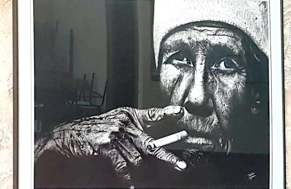 Teresa López expone en Rollán dibujos hiperrealistas realizados a lápiz