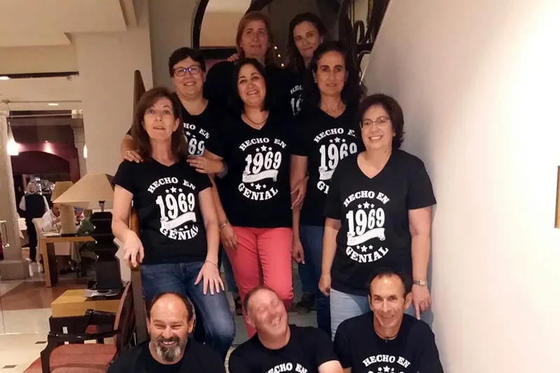 Los Quintos del 69 de Tordillos se reunían este sábado para celebrar sus 50 años