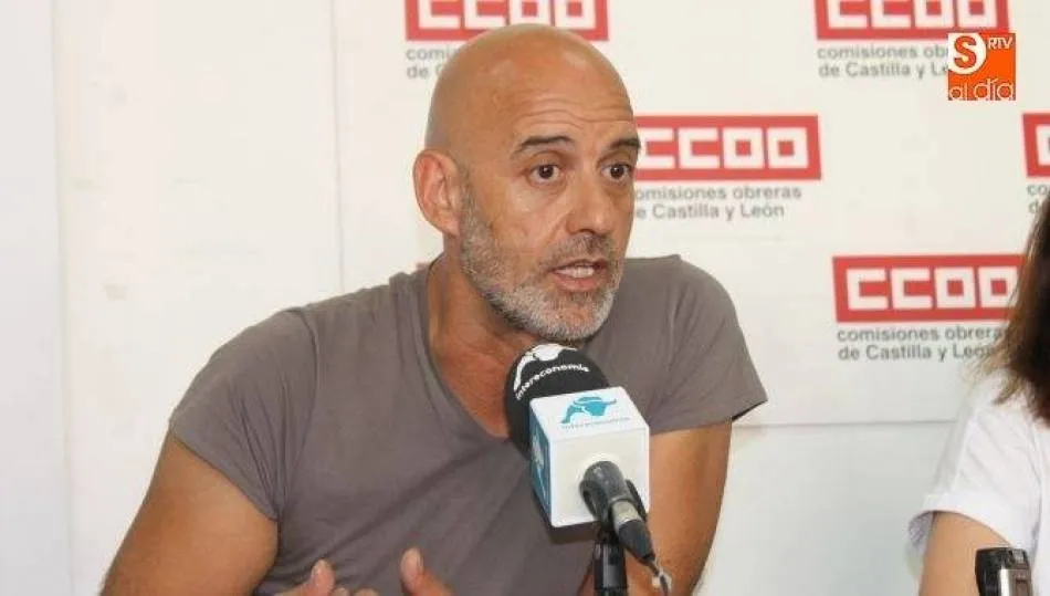 Emilio Pérez, secretario provincial de CCOO en Salamanca
