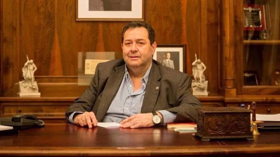 El presidente de AESCO, Benjamín Crespo