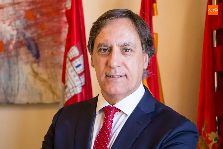 Carlos García Carbayo, alcalde de Salamanca, en una entrevista a SALAMANCA AL DÍA / Víctor Sánchez