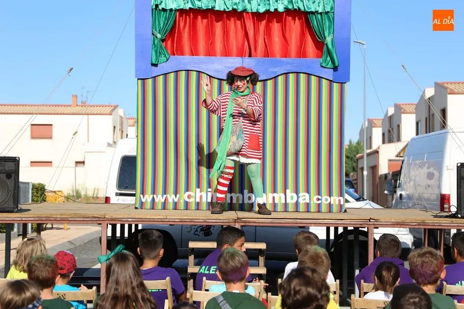 Chirimbamba y una batucada despiden los festejos en Doñinos