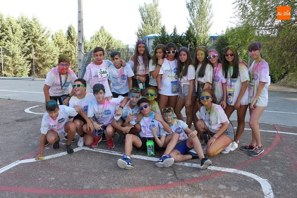 Los más jóvenes han disfrutado especialmente de la Party Color Guijuelo