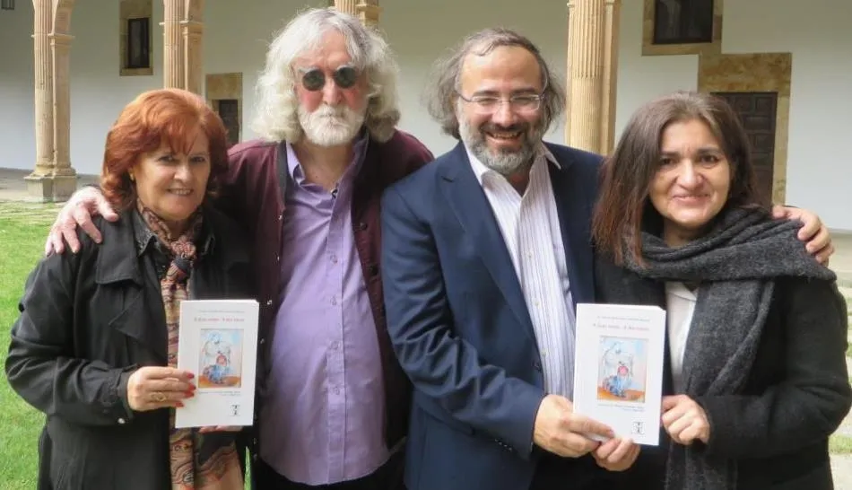 Regalo, Alves, Alencart y J. Alencar en el Colegio Fonseca de la Usal