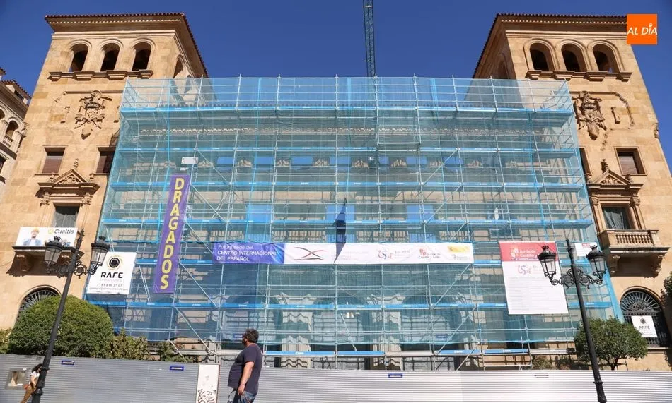 Obras del futuro Centro Internacional del Español. Foto: Víctor Sánchez