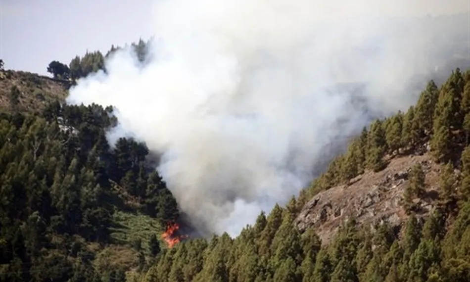 Segunda jornada del incendio de Gran Canaria / Europa Press