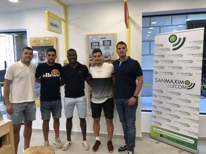 One, Crespo, Uxío, Borja, junto a Germán San Máximo