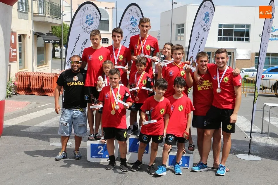 Buen nivel en el campeonato de alpino en línea de Guijuelo