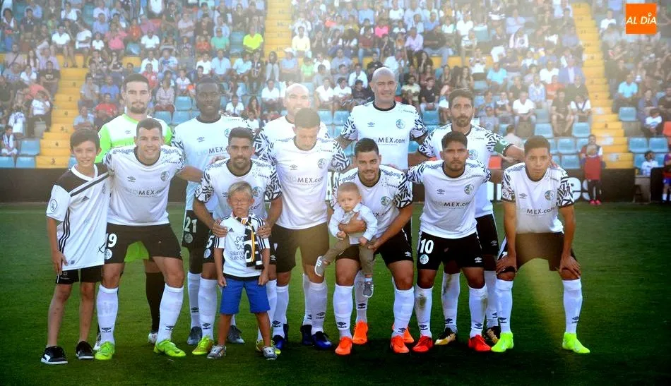 Once del Salamanca UDS en su último partido de liga