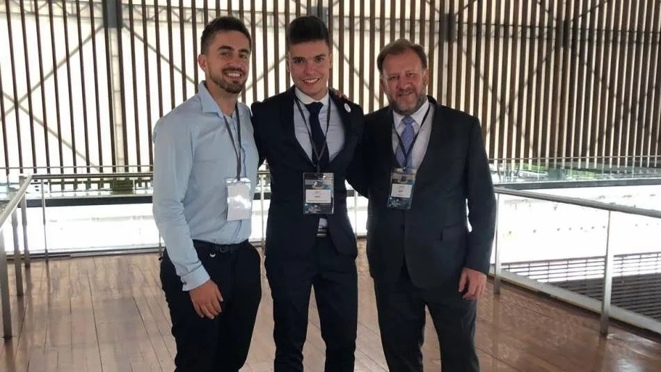 Samuel Salsón Robles, integrante del semillero de Derecho Procesal