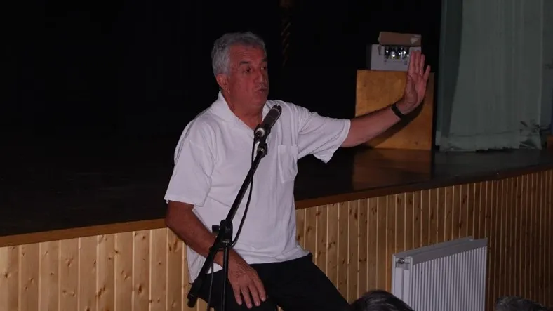 Roberto Ábalos, durante la charla | Fotos de Luis Martín