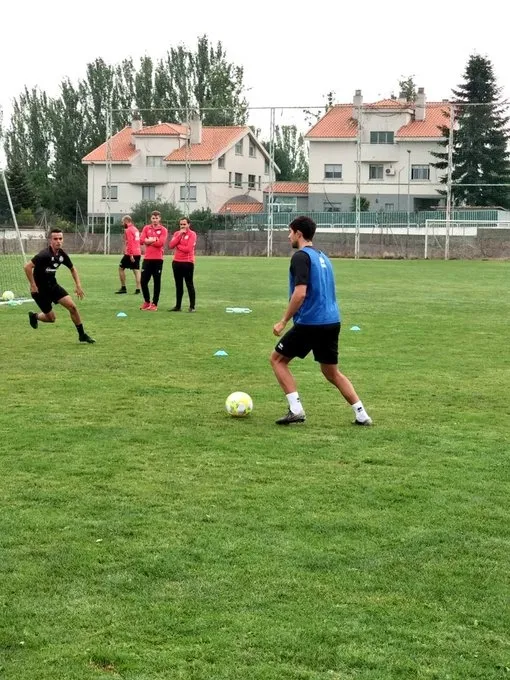 José Ángel Alonso, en el Anexo / @UnionistasCF