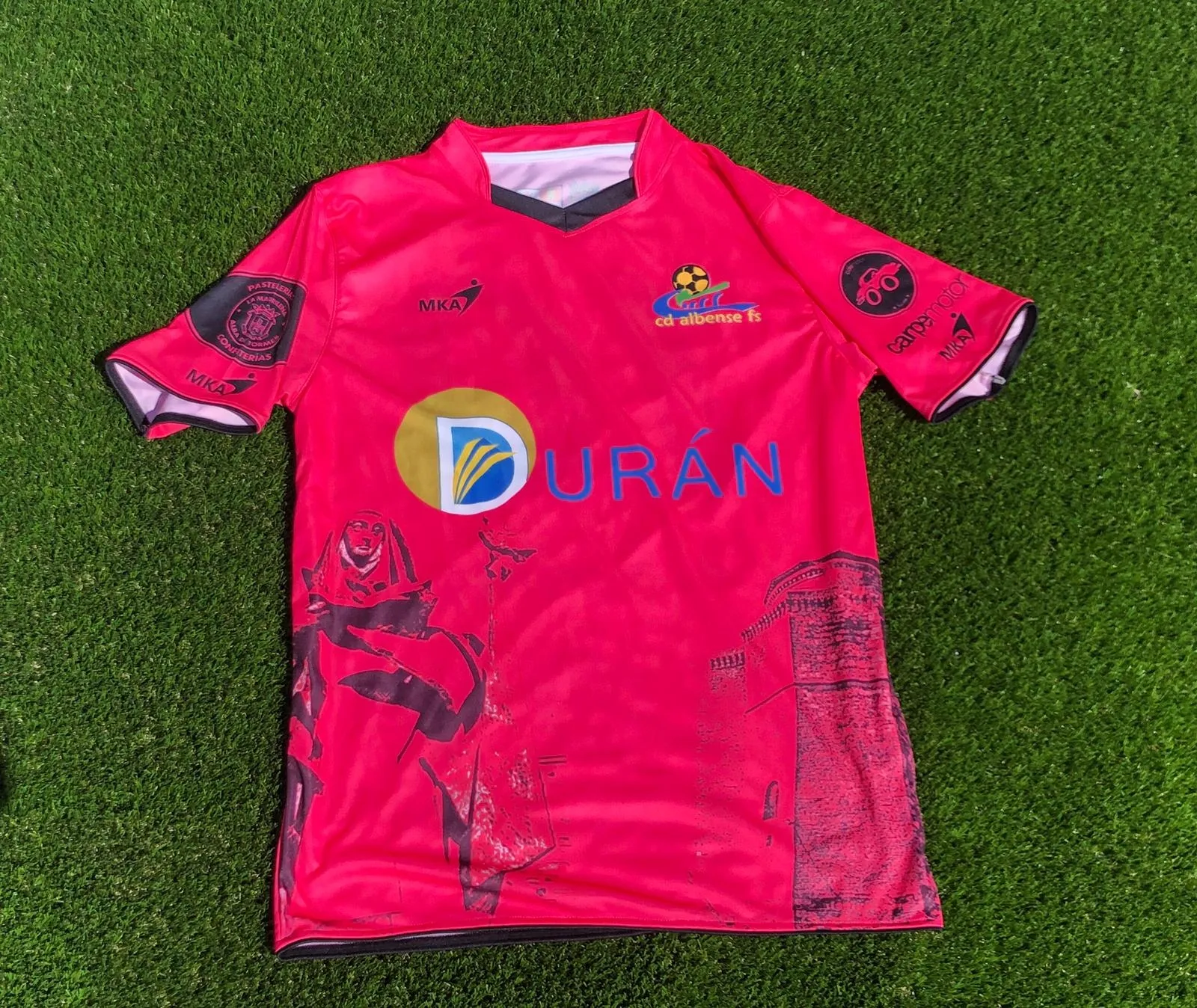 La camiseta de portero del FS Albense