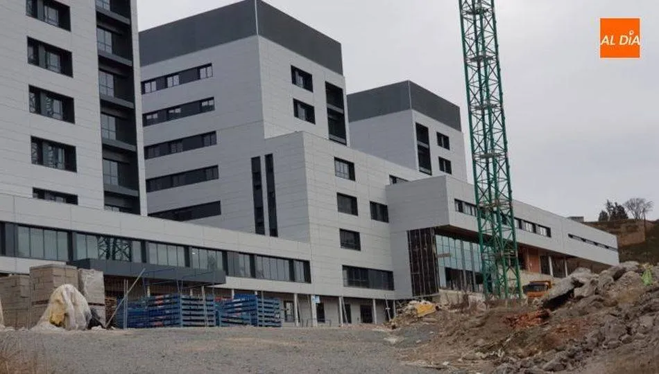 Imagen de las obras del nuevo Hospital de Salamanca
