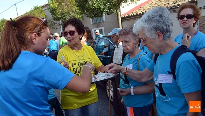 Aldeaseca de la Frontera celebraba la Comunión de los higos durante la XXXIX Marcha Teresiana