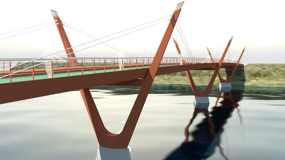 El Ayuntamiento aprobará el martes el proyecto de la pasarela sobre el río Tormes que...