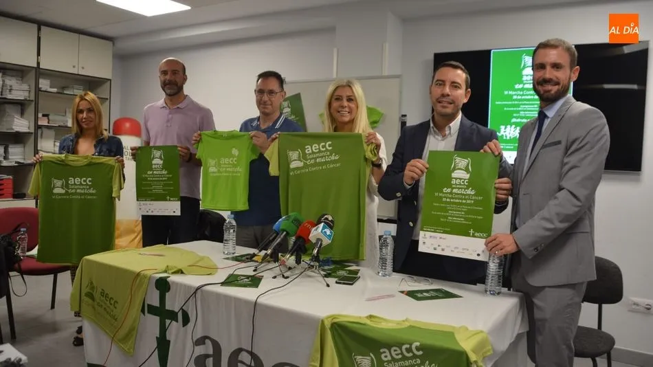 Presentación de la VI Marcha contra el Cáncer que tendrá lugar el 20 de octubre